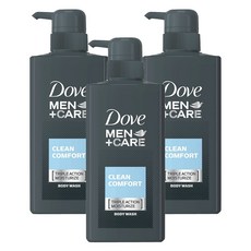 Dove 多芬 Men+ Care清爽保濕沐浴乳, 3個, 400g