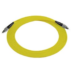 昌運監視器 DJS-FC-FC-1S-03 FC-FC 單芯單模光纖跳線, 黃色, 3m