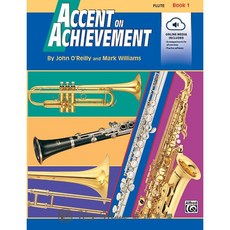凱翊︱AF Accent on Achievement 長笛教本第1冊（附線上音訊檔）Flute教材, 長笛教本第1冊（附線上音訊檔）
