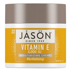 Jason Natural 煥新維他命E保濕霜 5000IU, 1罐, 113g