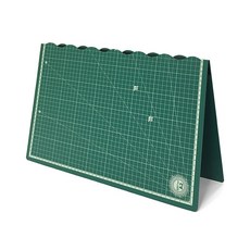 【MORNSUN】A2好安心無毒摺疊切割墊 4K切割墊板 止滑 好收納 耐切割 辦公文具, 亮綠
