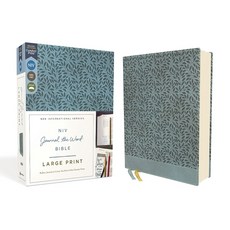 (英文圖書) Niv Journal the Word Bible (Perfect for Note-Taking) Large Print Leathersoft Teal Red Le... Imitation Leather, Zondervan, 英文, 仿皮