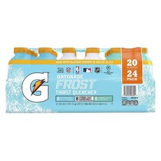 GATORADE 開特力 冰霜解渴劑冰川櫻桃與北極閃電 24 片, 1個, 14.1L