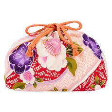 HAKOYA 櫻花粉長型便當提袋, 1個