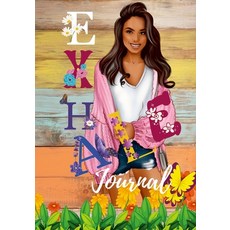 (英文圖書) Exhale Journal: 103 page journal with guided prompt password tracker saving tracker and bl... 平裝版, Lulu.com, 英文