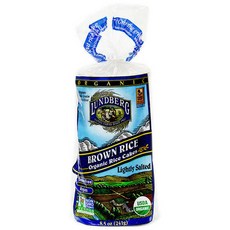 LUNDBERG 全麥脆米餅 少鹽無麩質, 1個, 241克