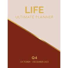 (英文圖書) Life Ultimate Planner: Q4 October - December 2023 平裝版, Cheryl Jackson, 英文