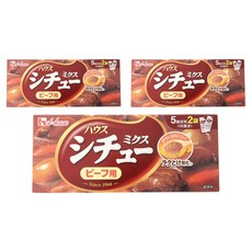 House 好侍 綜合燉菜牛肉調味粉 2包入, 3個, 170g