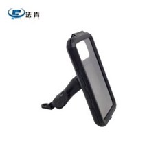 法肯新款防水殼機車手機架 - 雙關節可調式支架搭配晴雨帽, 防水殼機車手機架