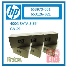 HP 653970-001 653126-B21 400G SATA 3.5吋 SSD固態硬碟 G8 G9伺服器適用