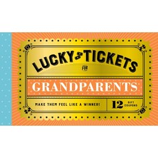 (英文圖書) Lucky Tickets for Grandparents: 12 Gift Coupons 平裝版, Chronicle Books, 英文