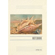 (英文圖書) Vintage Lined Notebook Greetings from San Diego California 平裝版, Found Image Press, 英文
