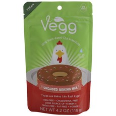 the Vegg 素食雞蛋替代品烘焙混合物, 1個, 119克