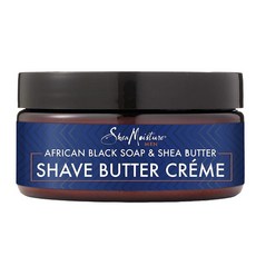 Shea Moisture 非洲黑皂&乳木果油刮鬍膏刮鬍膏, 1個
