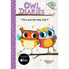 (英文圖書)Eva and the New Owl: A Branches Book (Owl Diaries #4): Volume 4 精裝版, Scholastic Inc., 英文