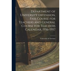 (英文圖書) Department of University Extension Pass Course for Teachers and General Course for Teachers ... 平裝版, Hassell Street Press, 英文