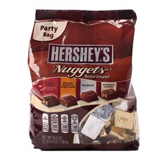 HERSHEY'S 好時 Nuggets迷你綜合巧克力, 1袋, 1.09kg
