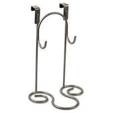 SPECTRUM Devspy MyBella 櫃式吹風機支架 H 26 x W 12.7 x D 15.2cm, 1個, 緞面鎳