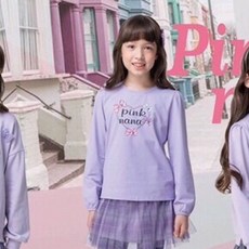 粉紅娜娜童裝親子款薄上衣 舒適透氣可愛圖案