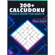 (英文圖書) Calcudoku Puzzle Book for Adults: Logical Puzzles Memory improvement Relaxation 精裝版, Roberta Sootie, 英文