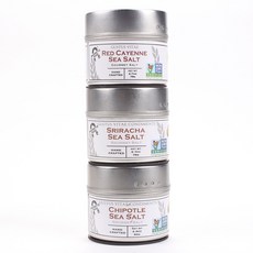 GUSTUS VITAE 鹽 3種, 海鹽紅辣椒 75g + Sriracha 78g + Chipotle 84g, 1個