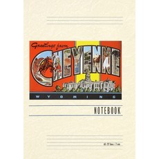 (英文圖書) Vintage Lined Notebook Greetings from Cheyenne Wyoming 平裝版, Found Image Press, 英文