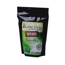 CRIO BRU 袋裝無麩質科特迪瓦堅果香可可粉, 1個, 340克