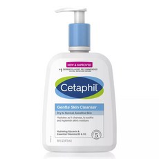 Cetaphil 溫和潔面乳, 無香, 473ml, 1個