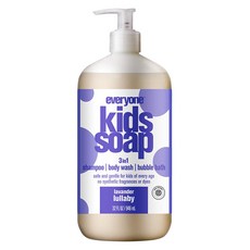 everyone 孩童3合1洗髮沐浴乳, Lavender Lullaby, 1個, 960ml