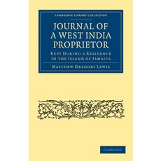 (英文圖書) Journal of a West India Proprietor 平裝版, Cambridge University Press, 英文