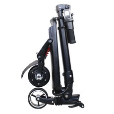 【潮時尚】H4電動滑板車 成人 折疊 迷你 代步車 滑板電動車 可放入 特斯拉 前車廂, 黑色