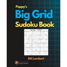 (英文圖書) Pappy's Big Grid Sudoku Book: Not your run of the mill Sudoku Puzzles! 平裝版, Independently Published, 英文