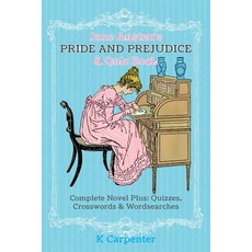 Jane Austen's Pride and Prejudice & Quiz Book: Complete Novel Plus: Quizzes Crosswords and Word Sea... 平裝版, Forever Classic Press, 英文