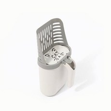 一體式貓砂鏟, 高級灰, 1個