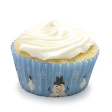 FOX RUN 雪人烤杯50入, 1組, 藍色+白色