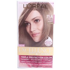 L'OREAL PARIS 巴黎萊雅 EXCELLENCE染髮霜, 1盒, Medium Ash Blonde