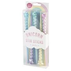 truezoo 雞尾酒攪拌棒, 5件, 獨角獸