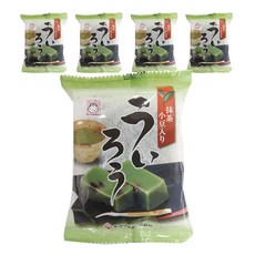 抹茶紅豆涼糕, 5個, 100g