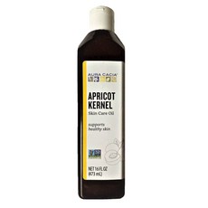 Aura Cacia 杏仁護膚油, 1個, 473ml