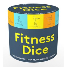Fitness Dice: 7 Wooden Dice Over 45 000 Workout Routines Other, Chronicle Books, 英文, 其他