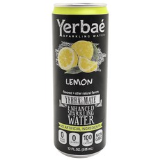 Yerba Yerba Mate 增強型蘇打水檸檬, 1個, 355毫升