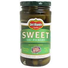 Del Monte 無麩質醃酸黃瓜罐, 1個, 355毫升