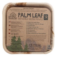 EcoSouLife 方形盤子, 1個, 12件