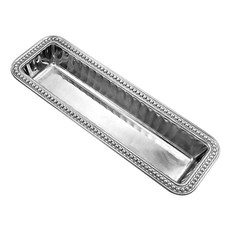 Wilton Armetale 笛子珍珠餅乾托盤專用碗, 1個, 銀