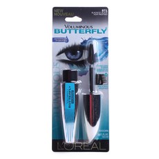 L'OREAL PARIS 巴黎萊雅 豐盈防水睫毛膏 6.5ml, 1入, Blackest Black