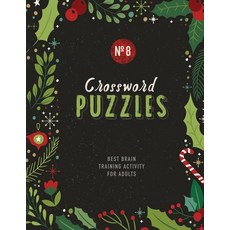 Crossword Puzzles: Best Brain Training Activity For Adults (Volume 8) 平裝版, Independently Published, 英文