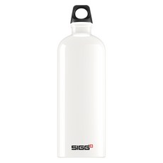 SIGG 旅行用保溫瓶, 1L, 白色的