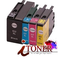 HP 932XL / 933XL 高容量相容墨水匣 適用 HP 6100 6600 6700 7110 7610, 詳見包裝, 詳見包裝, 933XL藍色