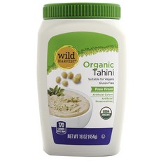 wild HARVEST 芝麻醬, 1個, 454克