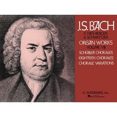 (英文圖書) Volume 8: Schubler Chorales 18 Chorales and Chorale Variations: Organ Solo 平裝版, G. Schirmer, Inc., 英文